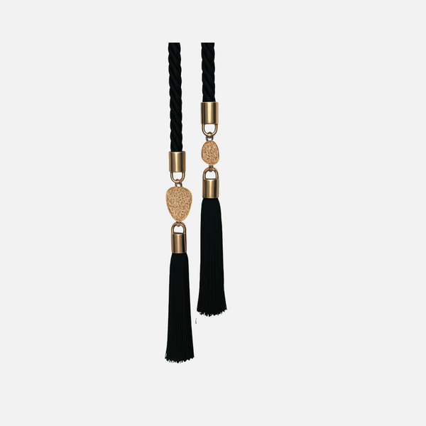 Silk Tassel Belt with Charms – Daniela Millan display picture 2