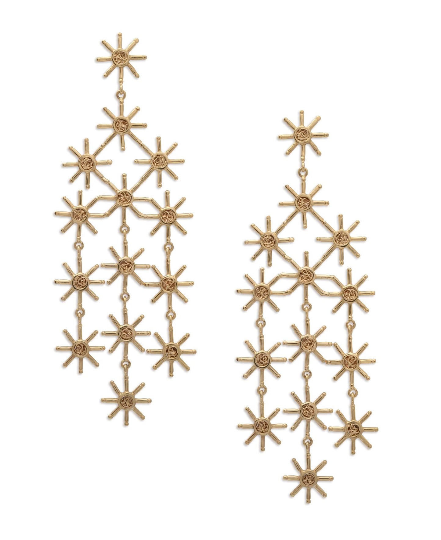 Sun rain earrings