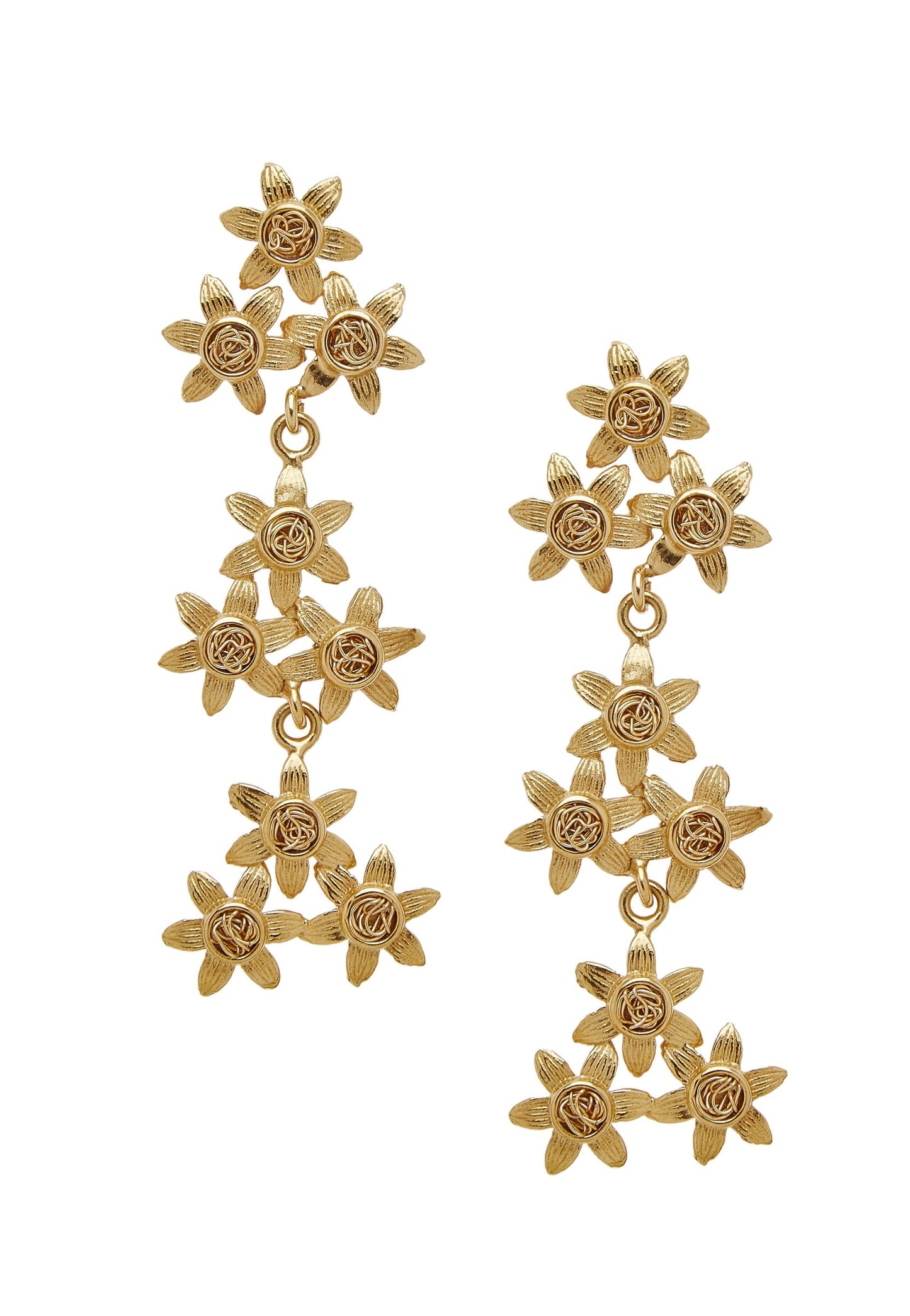 Sunflower earrings